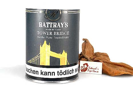 Rattrays Tower Bridge Pipe tobacco 100g Tin  Rattrays Tower Bridge Pipe tobacco 100g Tin